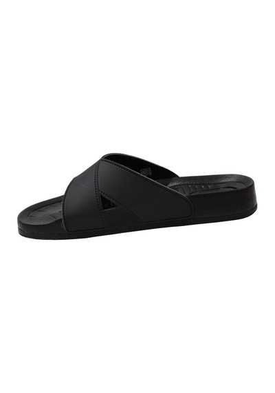 Ceyo Bermuda-m1 Siyah Ortapedik Erkek Terlik & Sandalet 001