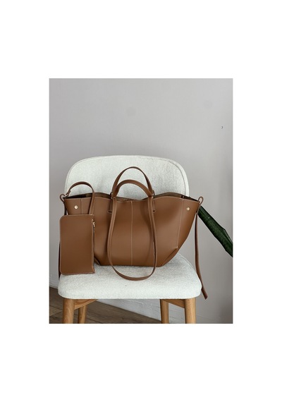 Na Nura Collection Taba Kadın Polen El Ve Omuz Çantası Taba - 787190253 Taba