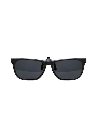 Xiaomi Mijia Gözlük Üstü Klipsli Polarize Güneş Gözlüğü 12g Hafif Miyop Gözlüğe Uyumlu Tak Çıkar Clip-on Uv Korumalı Tac Lens Siyah