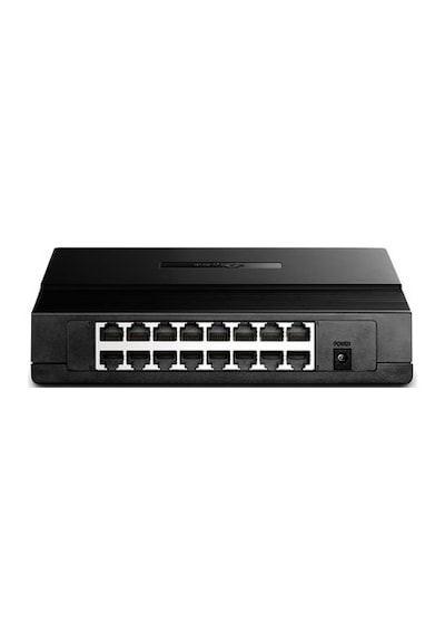 16 Portlu Ethernet Switch, 10/100 Mbps Hızında