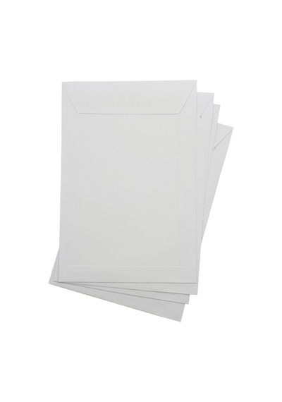 Zarf A5 Boyutunda Beyaz Torba Zarf 17x25 Cm - 50 Adet