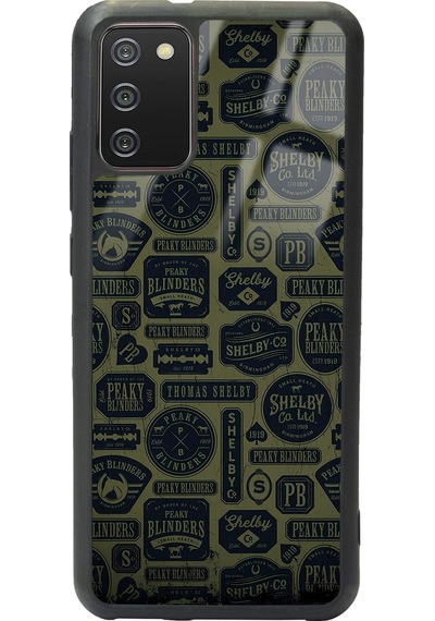 Samsung Uyumlu A-02s Peaky Blinders Duvar Kağıdı Tasarımlı Glossy Telefon Kılıfı Çok Renkli