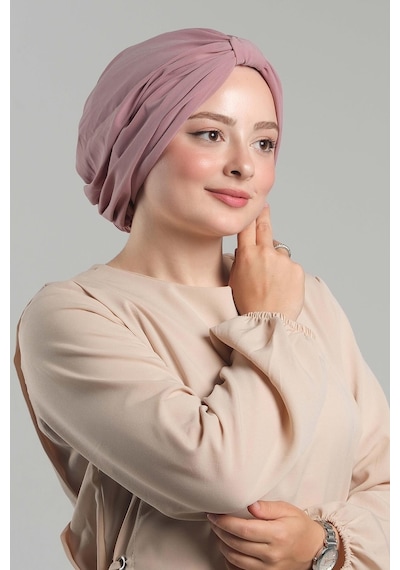 Hürrem Bone Pudra Pratik Hazır Geçmeli Tesettür Bone Sandy Pileli Salaş 2121 06 Pudra Hürrem Bone Pudra Pratik Hazır Geçmeli Tesettür Bone Sandy Pileli Salaş 2121 06 Pudra