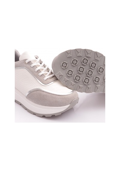 Dgn 81185 Kadin Sneaker Ayakkabi Beyaz