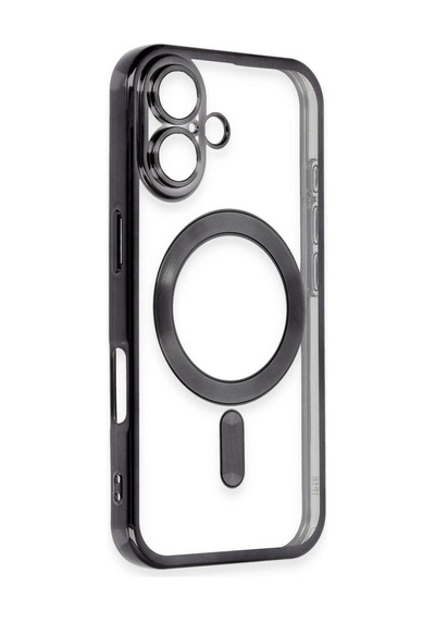 Apple İphone 16 Kılıf Kross Magneticsafe Kapak - Siyah Çok Renkli