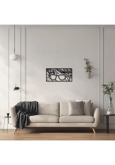 Modern Metal Duvar Sanatı Pop Art 19 Metal Duvar Tabosu Pop Art