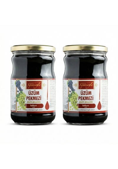 Sepetçioğlu Kastamonu Meşhur Üzüm Pekmezi 2 Li Set 1.600 G