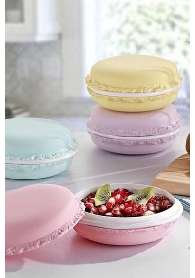 Makaron Şeklinde Saklama Kabı 400 Ml 1 Adet