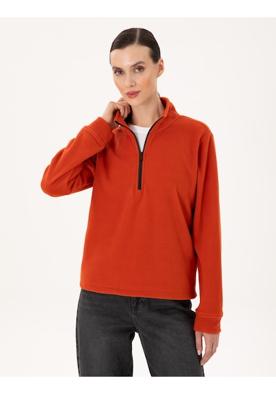 Pierre Cardin Kadın Kiremit Sweatshirt 50300846-vr031 Kiremit