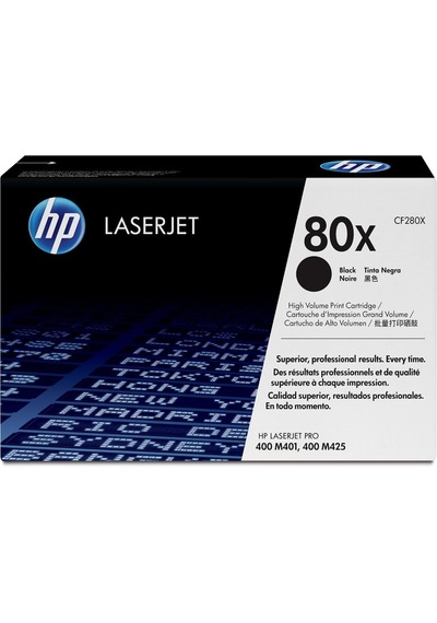 Hp 80X Cf280X Toner Yüksek Kapasiteli