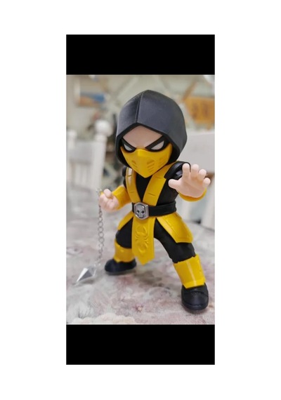 Mortal Kombat Scorpion Figür 20 Cm