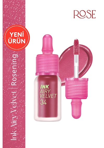 Peripera Ink Airy Velvet 34 Plum Rose