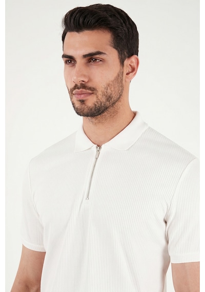Buratti Erkek Polo Yaka T Shirt 5902738 Ekru Ekru