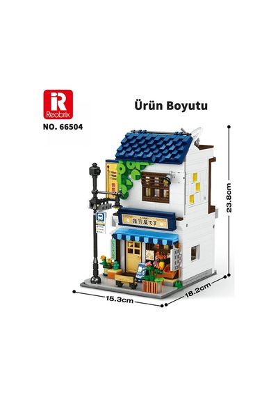 Reobrix Grocery Store 66504 Brick Yapım Seti