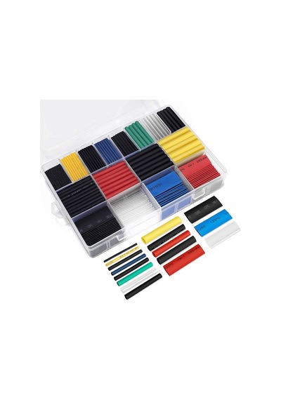 Hodbehod530 Adet Shrink Boru Makaron Set Isı Ile Daralan Kablo Se