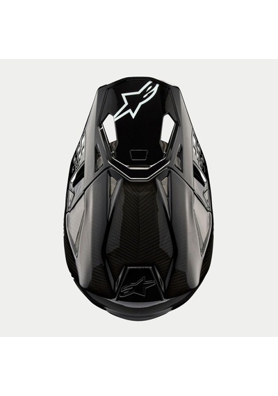 Alpinestars Supertech M10 Off-road Kaskı Siyah Beyaz Siyah - Beyaz