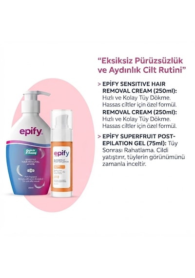 Özel Bakım Kombinasyonu 250 Ml Pompalı Tüy Dökücü Ve 75ml Bakım Jeli