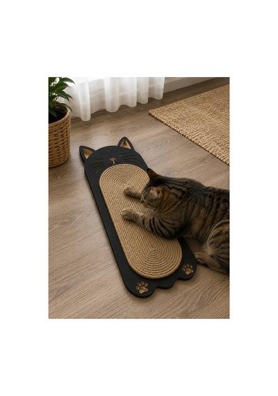 Zemin Ve Duvara Uyumlu Kedi Kulaklı Kedi Tırmalama Tahtası