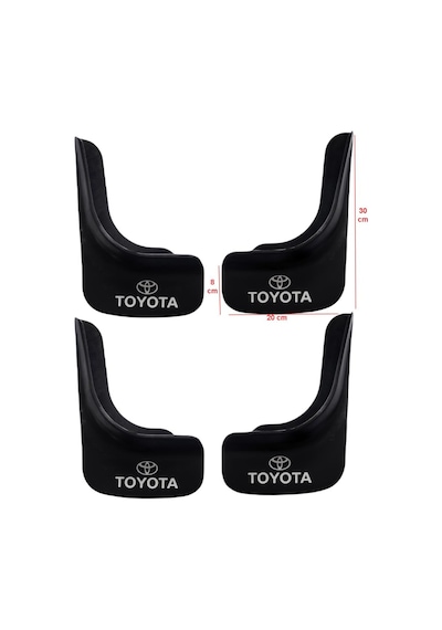 Toyota Corolla 1993-1998 Uyumlu 4 lü Ön-Arka Paçalık Tozluk Çamurluk TYT1UX020YD