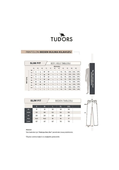 Tudors Erkek Slim Fit Pamuklu Beli Bağlamalı Yan Cepli Katlamalı Paça Jogger Antrasit Pantolon-33813 Antrasit Tudors Erkek Slim Fit Pamuklu Beli Bağlamalı Yan Cepli Katlamalı Paça Jogger Antrasit Pantolon-33813 Antrasit