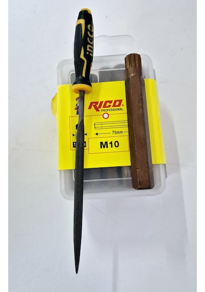 Rico 10 Adet Uzun M10 Torx Bits Uç S2 Çelik