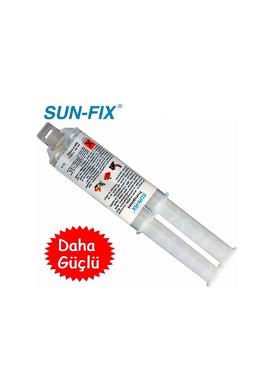 SunFix Sıvı Kaynak, Şeffaf Şırınga Epoksi Yapıştırıcı