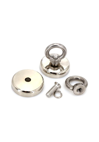 D20 10kg 20mm Askılı Güçlü Neodyum Mıknatıs Banyo Tuvalet Mutfak Askı Raf