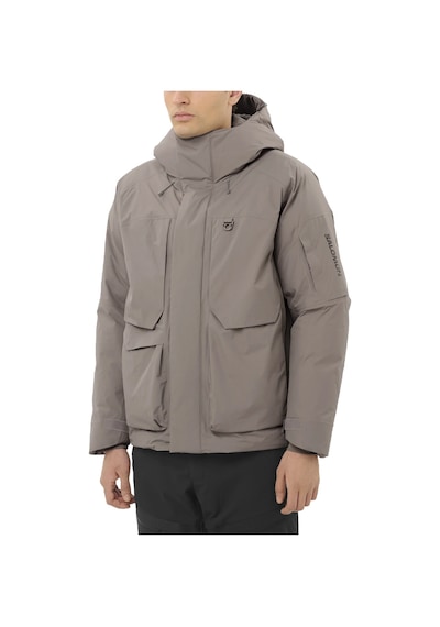Salomon Salomon Outlife Waterproof Down Unisex Outdoor Ceketi 55119 Çok Renkli