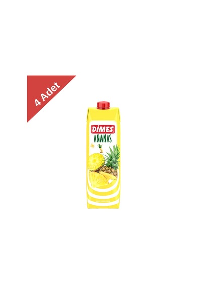 Dimes Ananas Suyu 1 L X 4 Adet