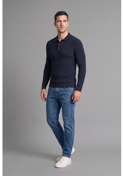 Defacto Standart Fit Düğmeli Polo Yaka Triko Basic Kazak D1959ax26aunv146 Lacivert-nv146 Defacto Standart Fit Düğmeli Polo Yaka Triko Basic Kazak D1959ax26aunv146 Lacivert-nv146