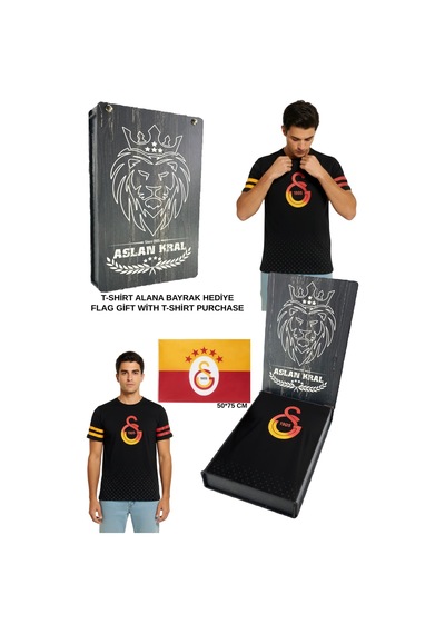 Gsstore Galatasaray Lisanslı Logo Baskılı Siyah T-shirt Bayrak Ve Lazer Kutu Siyah - Beyaz - Antrasit Gsstore Galatasaray Lisanslı Logo Baskılı Siyah T-shirt Bayrak Ve Lazer Kutu Siyah - Beyaz - Antrasit