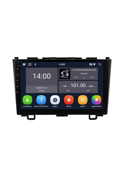 Honda Cr-v Android Multimedya Sistemi 2007-2012 Crv-4144xd
