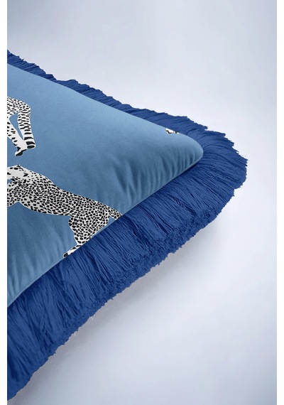 Lüks Leopar Motifli Saçaklı Yastık Kılıfı - Safari Şıklığı Modern Mavi Püsküllü Kırlent Kılıfı Toprak Ada Yeşili Lüks Leopar Motifli Saçaklı Yastık Kılıfı - Safari Şıklığı Modern Mavi Püsküllü Kırlent Kılıfı Toprak Ada Yeşili