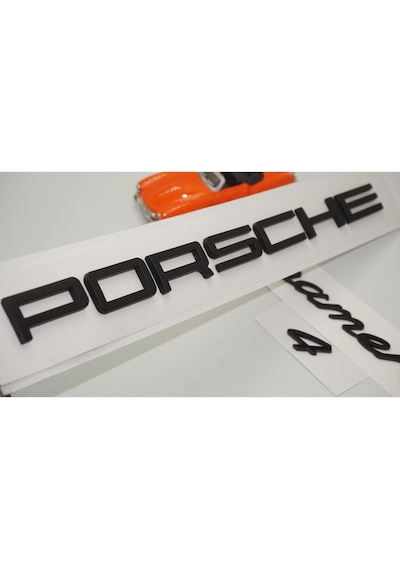 Porsche Panamera 4 Bagaj 3M 3D Abs Yazı Logo Amblem Seti (549214608)