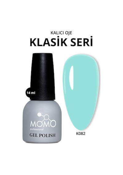 Momo Professional Kalıcı Oje K082 Turkuaz 14 Ml