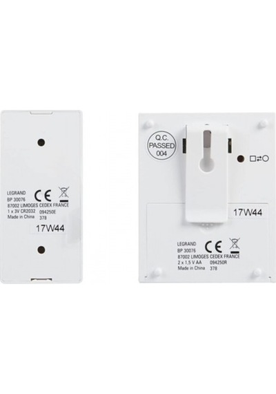 Legrand 094250 Kablosuz Zil Duracell Pil Dahil