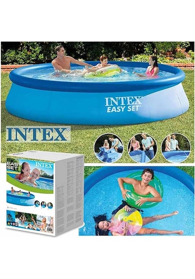 Intex Easy Kolay Kurulum Havuz 396x84 Cm Çok Renkli
