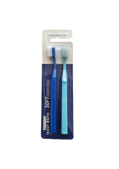 Pakdent Easy White 5460 Diş Fırçası Yumuşak 2'li