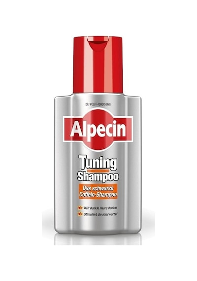 Alpecin Tuning Siyah Kafein Şampuan 200ml Tüm Saçlar