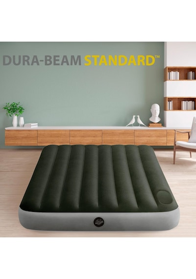64762 Dura-beam Downy Şişme Yatak Tek Kişilik, Fiber-tech Teknoloji, Dayanıklı & Konforlu Renkli