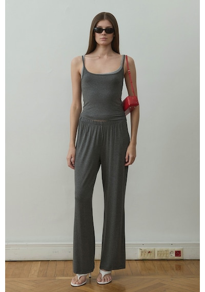 Suud Collection Füme Cosie Askılı Top