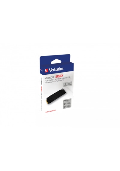 Verbatim 1 TB Vi7000G Internal PCIE NVMe M.2 Gen4 SSD 7400 MB SSD