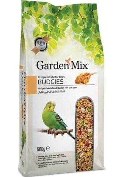 Gardenmix Platin Ballı Muhabbet Kuşu Yemi 500 Gr