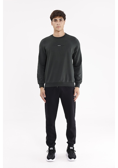 Rowinger Minimal Göğüs İşlemeli Rahat Kalıp Esnek Manşetli Mevsimlik Bisiklet Yaka Sweatshirt Haki Rowinger Minimal Göğüs İşlemeli Rahat Kalıp Esnek Manşetli Mevsimlik Bisiklet Yaka Sweatshirt Haki