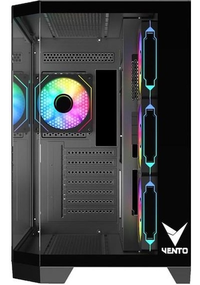 Vento 850w 80+ Bronze Vg4204fa Panoramik Gaming Mid-tower Pc Kasası Siyah