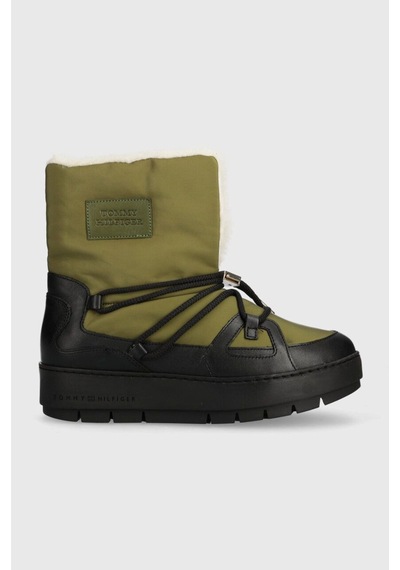 Essential Snowboot Kadın Yeşil Bot Haki