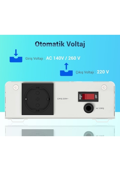 Aypazar-Powermaster 1000Va Otomatik Voltaj Kombi Regülatörü