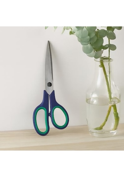 14 Cm Paslanmaz Çelik Makas Ergonomik Saplı, Keskin, Çok Amaçlı Kullanım