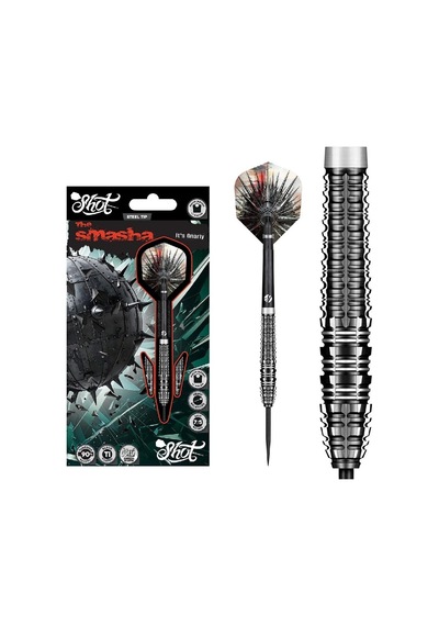 Shot Gnarly Smasha Tungsten Çelik Uçlu Dart Oku 24