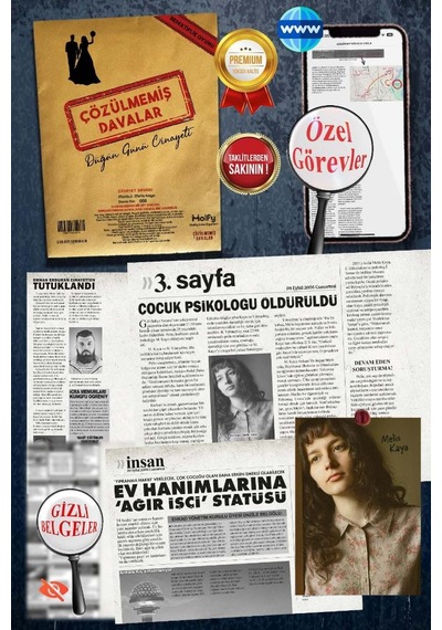 Çözülmemiş Davalar Düğün Günü Cinayeti Dedektif Oyunu Suçluyu Bulma Dedektiflik Oyunu, Cinayet Çözme Katili Bulma Oyunu